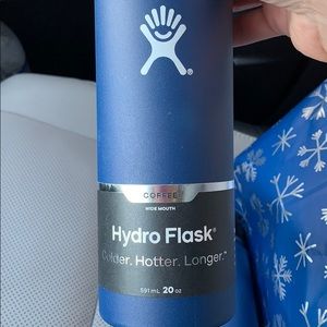 Hydro Flask blue bottle